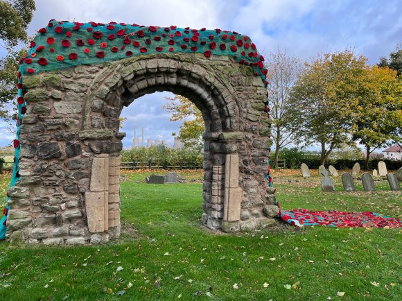 Poppies at St Helens Church